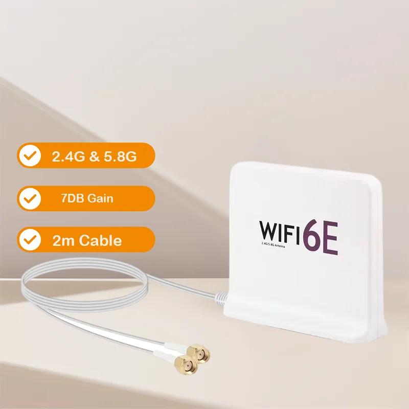     Ʈũ , ܺ Ʈũ ڼ, ȣ ׳ƽ ׳, RP SMA ׳, WIFI6E, 2.4G, 5G